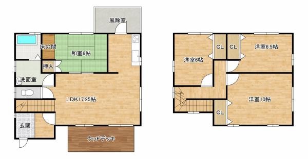detached 福井県吉田郡永平寺町けやき台
地図を見る
