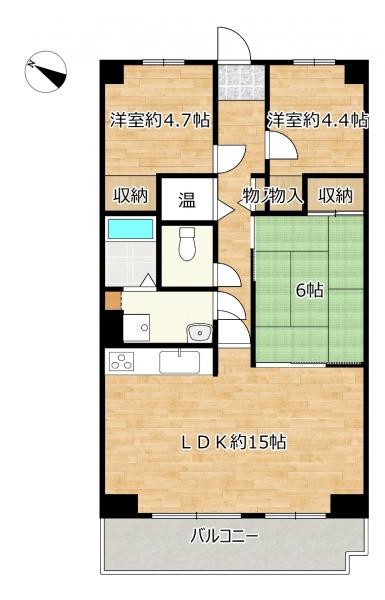 apartment 兵庫県神戸市西区北別府１丁目3-3 アーバンリバブル204号