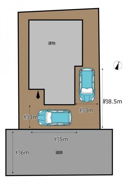 detached 兵庫県神戸市西区北別府１丁目3-3 アーバンリバブル204号