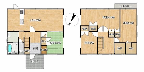 detached 滋賀県草津市野路東５丁目25-23　マリーベルハイツE棟101