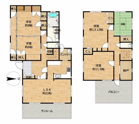 detached 滋賀県草津市野路東５丁目25-23　マリーベルハイツE棟101