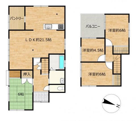 detached 三重県名張市鴻之台１番町35-1　ラフレシール101号
