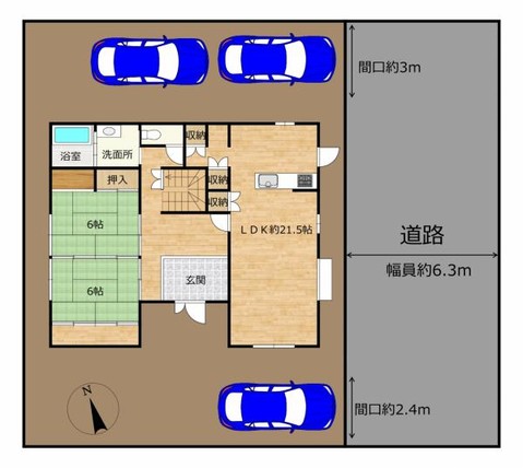 detached 三重県名張市鴻之台１番町35-1　ラフレシール101号