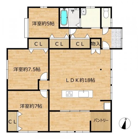 detached 山口県山口市平井601-1　ハイツ大蔵102