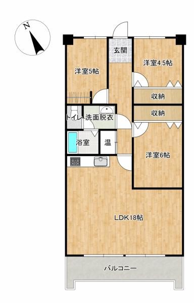 apartment 山口県山口市平井601-1　ハイツ大蔵102