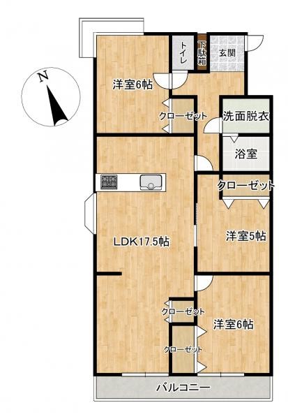 apartment 広島県広島市安佐南区東野１丁目18-21　アクレイム東野101