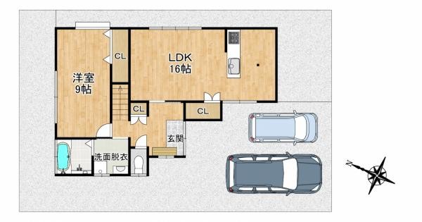 detached 広島県広島市安佐南区東野１丁目18-21　アクレイム東野101