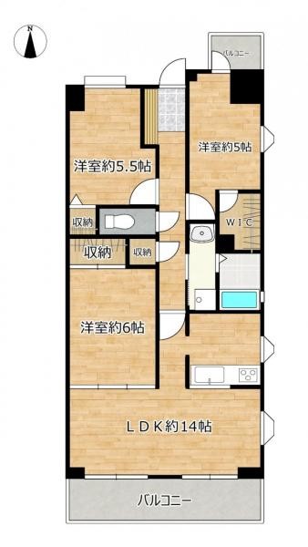 apartment 広島県福山市南蔵王町２丁目4-18フローレンス南蔵王　1階北