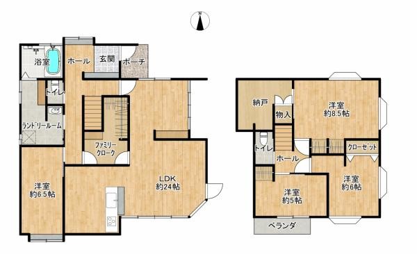 detached 広島県福山市南蔵王町２丁目4-18フローレンス南蔵王　1階北