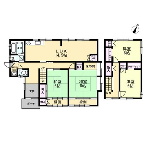 detached 鳥取県米子市旗ヶ崎７丁目14-12