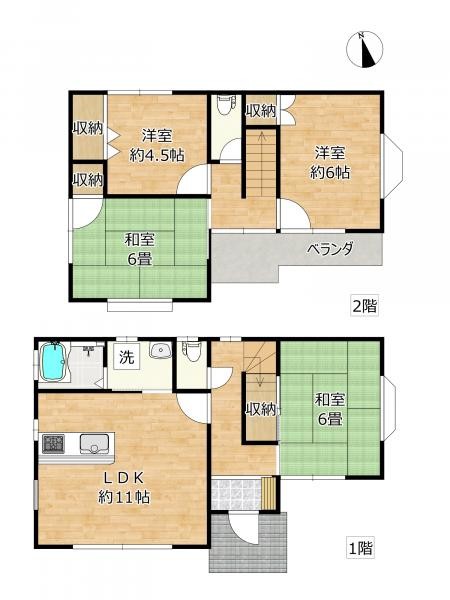 detached 徳島県板野郡北島町鯛浜字西ノ須30-1