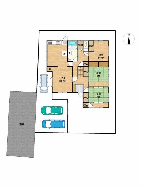 detached 徳島県吉野川市鴨島町上下島
地図を見る