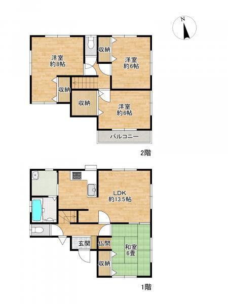 detached 徳島県板野郡北島町鯛浜字西ノ須30-1