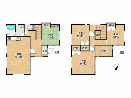 detached 徳島県板野郡北島町鯛浜字西中野
地図を見る