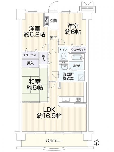 apartment 愛媛県松山市大橋町88-1　大橋町店舗
