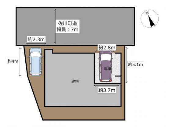 detached 高知県高知市杉井流21-13　マノワール杉井流1階