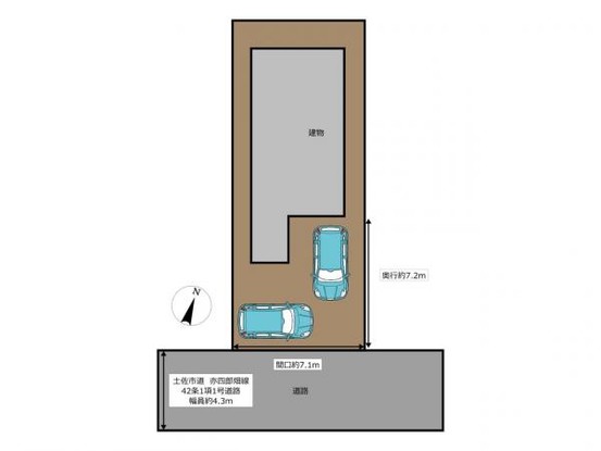 detached 高知県高知市杉井流21-13　マノワール杉井流1階
