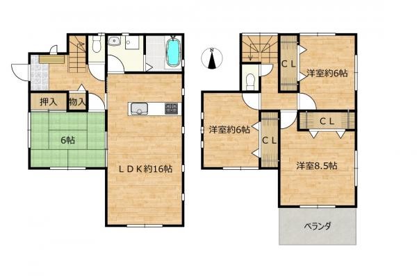 detached 福岡県福岡市博多区那珂１丁目13-9 ND.BLD2階