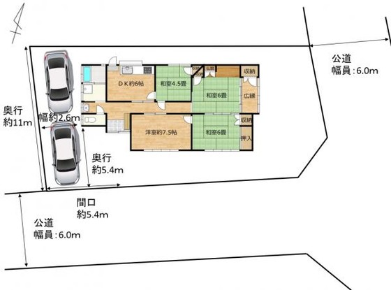 detached 福岡県北九州市小倉南区城野４丁目1-30　１階