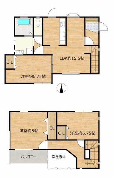 detached 福岡県北九州市小倉南区城野４丁目1-30　１階