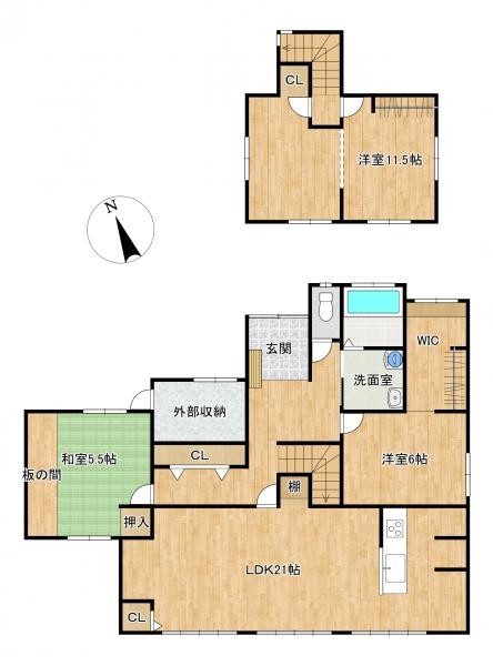 detached 福岡県筑後市大字羽犬塚
地図を見る