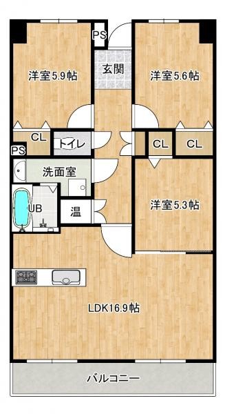 apartment 大分県大分市大字皆春
地図を見る