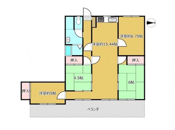 apartment 熊本県熊本市中央区帯山６丁目3番37号 ペアレンツ坂本２－A