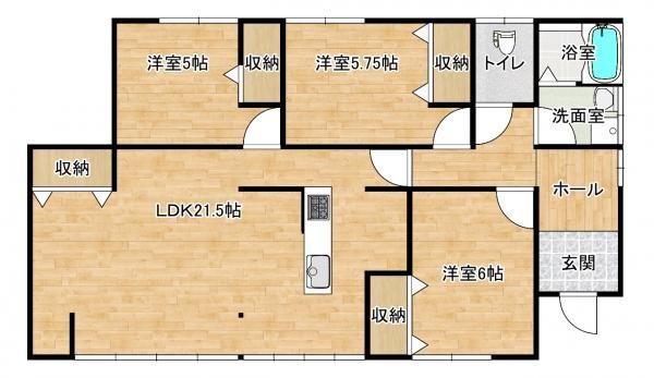 detached 熊本県熊本市中央区帯山６丁目3番37号 ペアレンツ坂本２－A