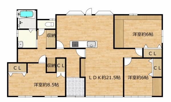 detached 宮崎県宮崎市堀川町18-12 サンライズ堀川102