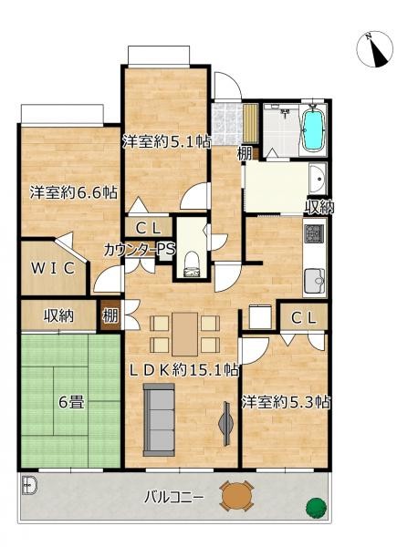 apartment 宮崎県宮崎市堀川町18-12 サンライズ堀川102