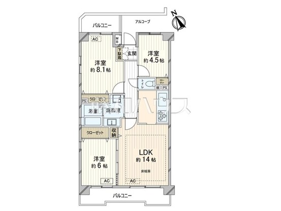 apartment 埼玉県新座市新堀３丁目
地図を見る