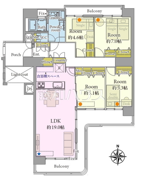 apartment 東京都多摩市落合５丁目
地図を見る