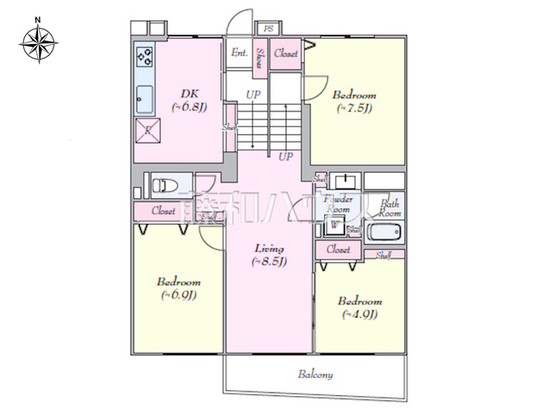 apartment 東京都多摩市諏訪３丁目
地図を見る