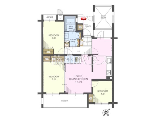 apartment 埼玉県志木市幸町３丁目
地図を見る