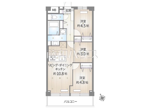apartment 東京都昭島市松原町２丁目
地図を見る