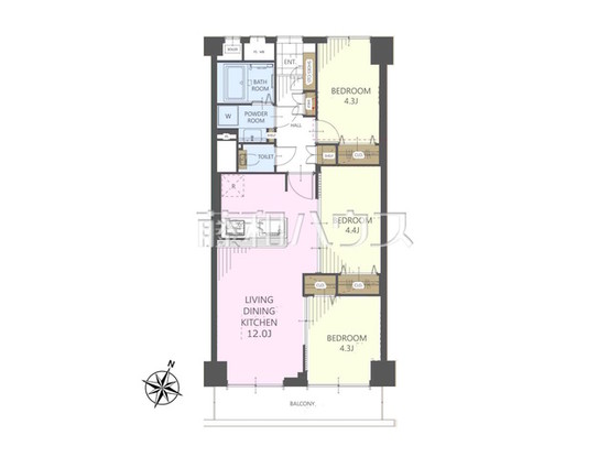 apartment 東京都東村山市富士見町３丁目
地図を見る