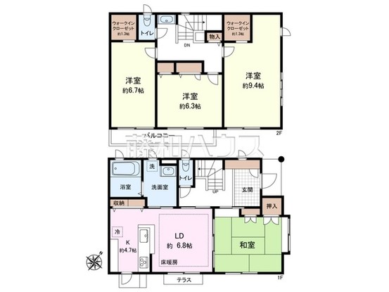 detached 東京都東久留米市本町３丁目3-39　ヤマサビル1F