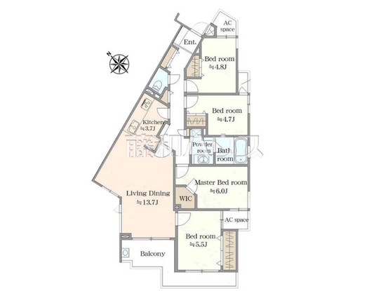apartment 東京都東久留米市本町３丁目3-39　ヤマサビル1F
