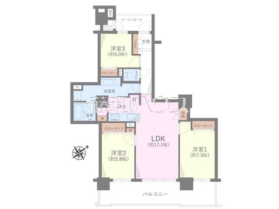 apartment 東京都調布市国領町１丁目-22-13ムサシヤビル1F
