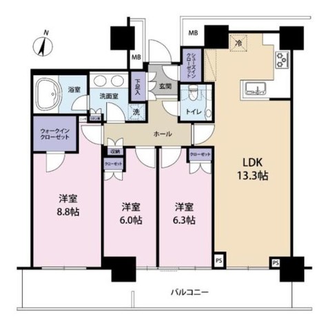 apartment 神奈川県横浜市西区南幸２丁目11番1号　横浜エム・エスビル ２階