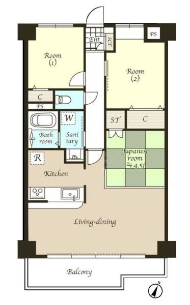 apartment 神奈川県横浜市西区南幸２丁目11番1号　横浜エム・エスビル ２階