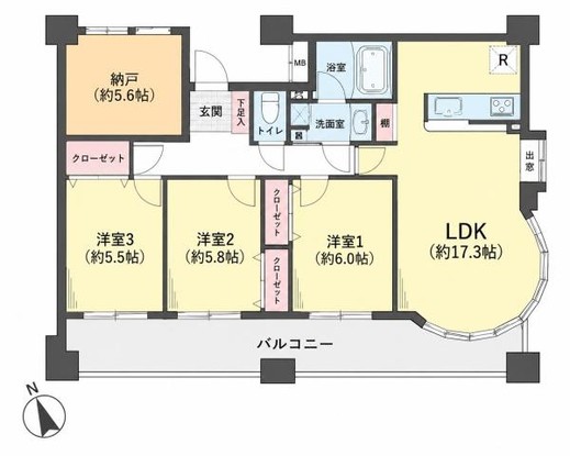 apartment 神奈川県横浜市西区南幸２丁目11番1号　横浜エム・エスビル ２階