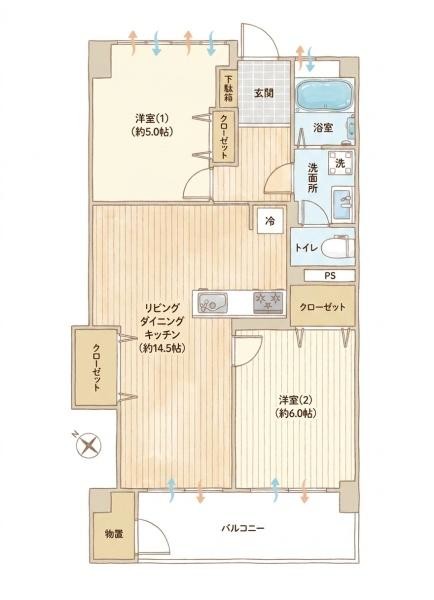 apartment 神奈川県横浜市西区南幸２丁目11番1号　横浜エム・エスビル ２階