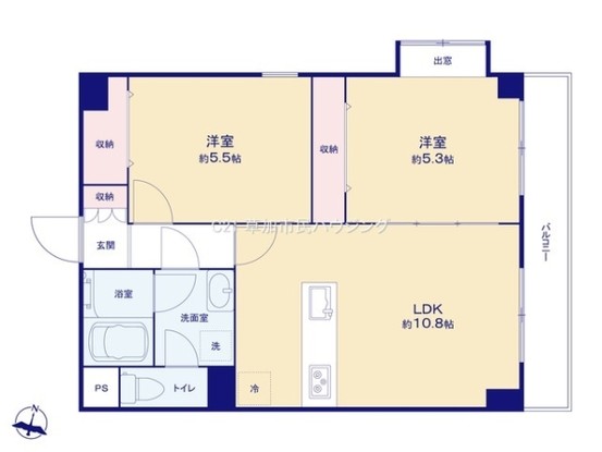 apartment 埼玉県草加市中央２丁目15-8　null