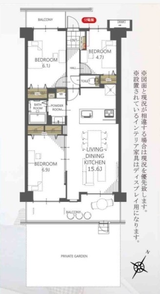 apartment 埼玉県草加市中央２丁目15-8　null