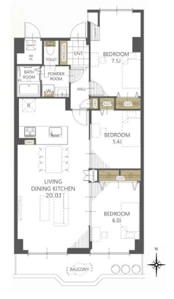 apartment 大阪府茨木市舟木町５番９号　null