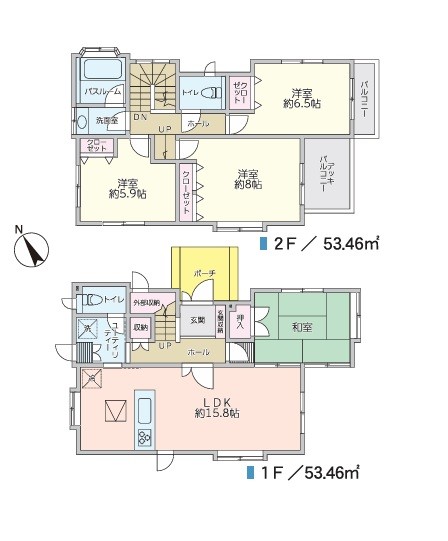 detached 神奈川県相模原市緑区橋本６丁目4番15号