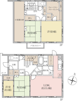 detached 埼玉県越谷市千間台東１丁目８－２９