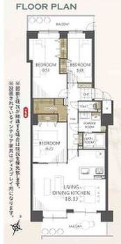 apartment 千葉県流山市市野谷666-1　シェーンガルテン1階