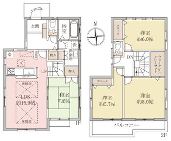 detached 千葉県流山市市野谷666-1　シェーンガルテン1階